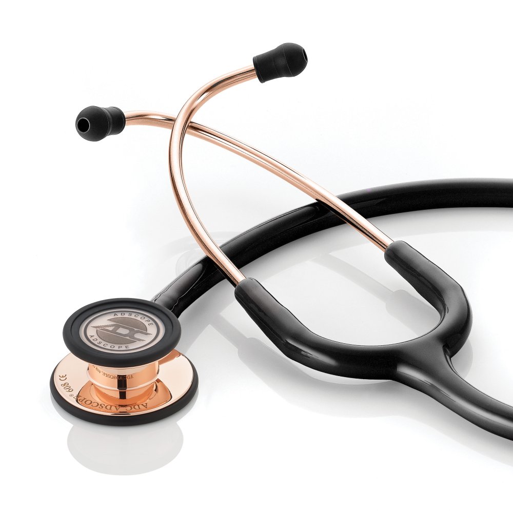 Adscope® 608 Convertible Clinician Stethoscope ROSE GOLD